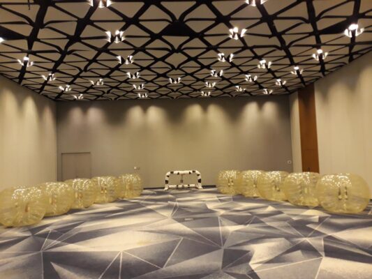 bubble football to pomysłowa ekskluzywna atrakcja eventowa